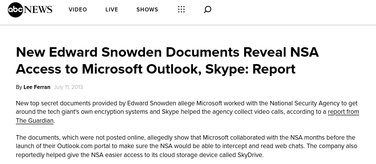 techrights.org - The Microsoft Ban Should Go Further (Telecommunications Cybersecurity and Resilience Act Incompatible With Back Doors)