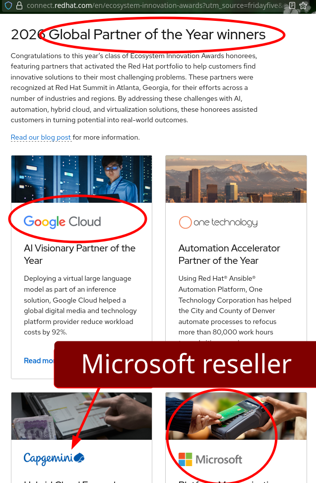 2026 Global Partner of the Year winners: Microsoft reseller