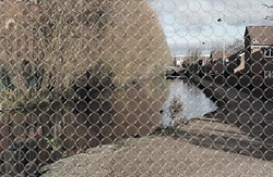 Waterway Through Bubble Wrap