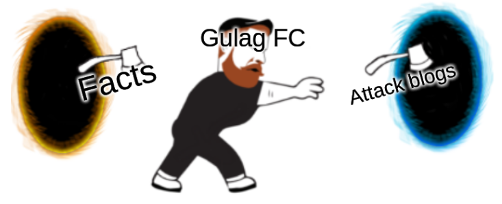 Gulag FC: Attack blogs and facts bite back