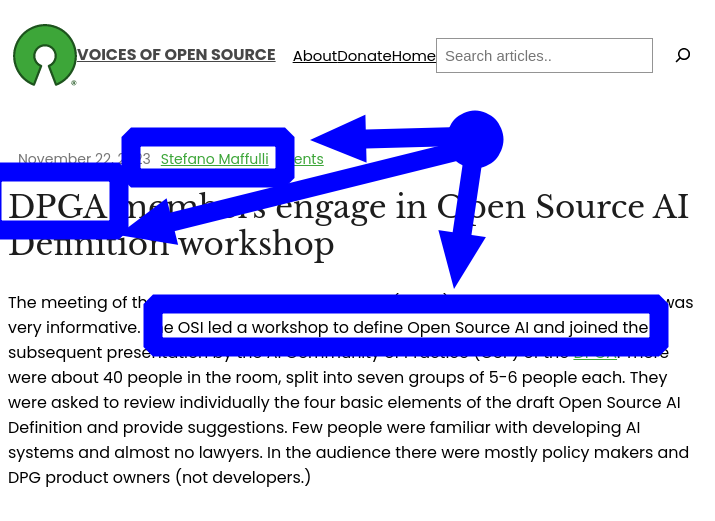 DPGA members engage in Open Source AI Definition workshop