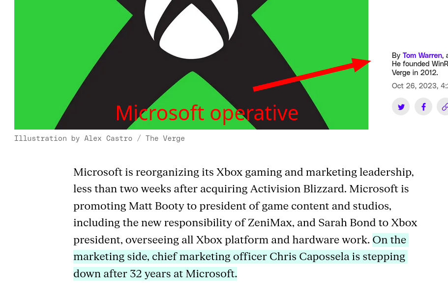 Microsoft operative: Microsoft reorgs its Xbox and marketing teams to prepare for an AI and gaming future