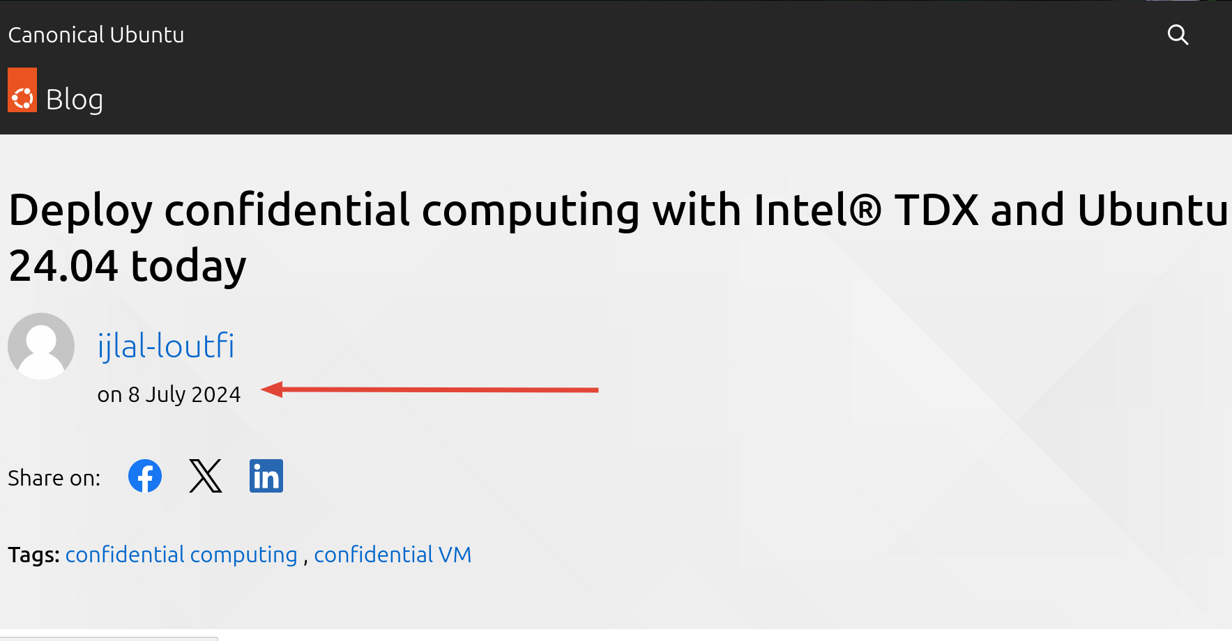 Deploy confidential computing with Intel® TDX and Ubuntu 24.04 today