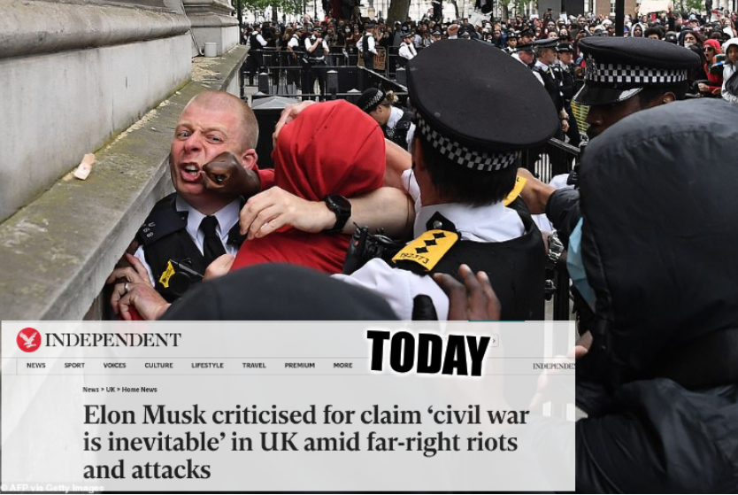 Today: UK riots