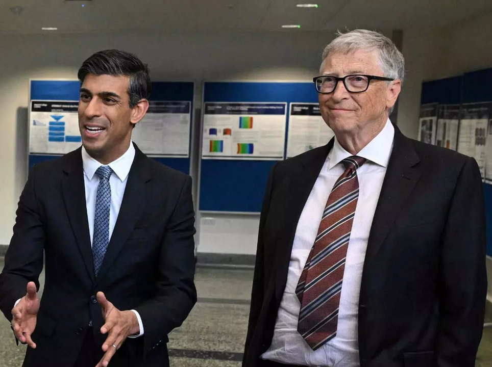 Bill Gates and Sunak: The Prime Minister visits Imperial College with Bill Gates