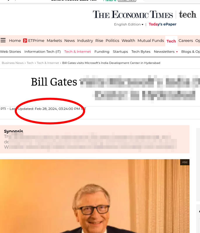 Bill Gates spam