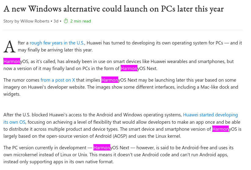 A new Windows alternative could launch on PCs later this year