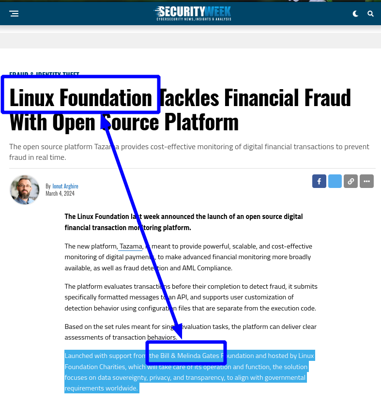 Linux Foundation Tackles Financial Fraud With Open Source Platform