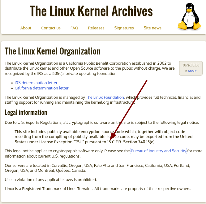 The Linux Kernel Organization