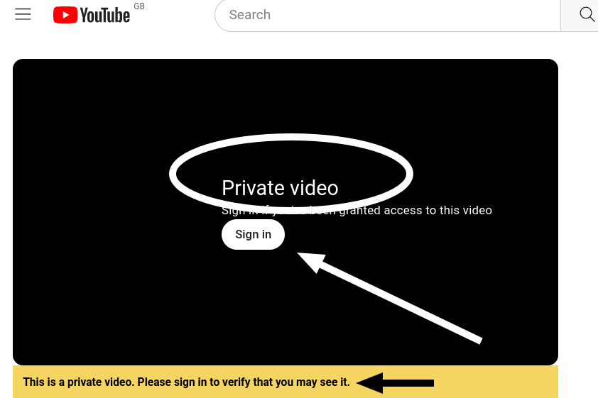 Private video: Sign in if you've been granted access to this video