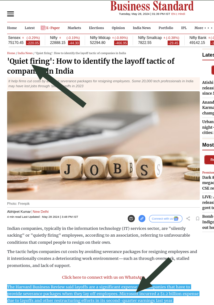 'Quiet firing': How to identify the layoff tactic of companies in India