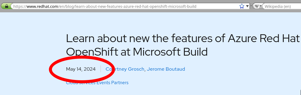 Learn about new the features of Azure Red Hat OpenShift at Microsoft Build