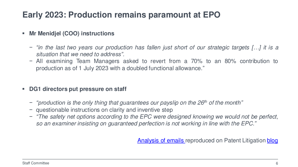 EPO Slides on quality - slide 6