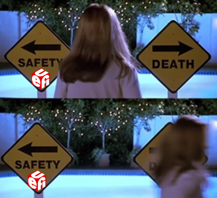 Escape UEFI 'Bug Door'