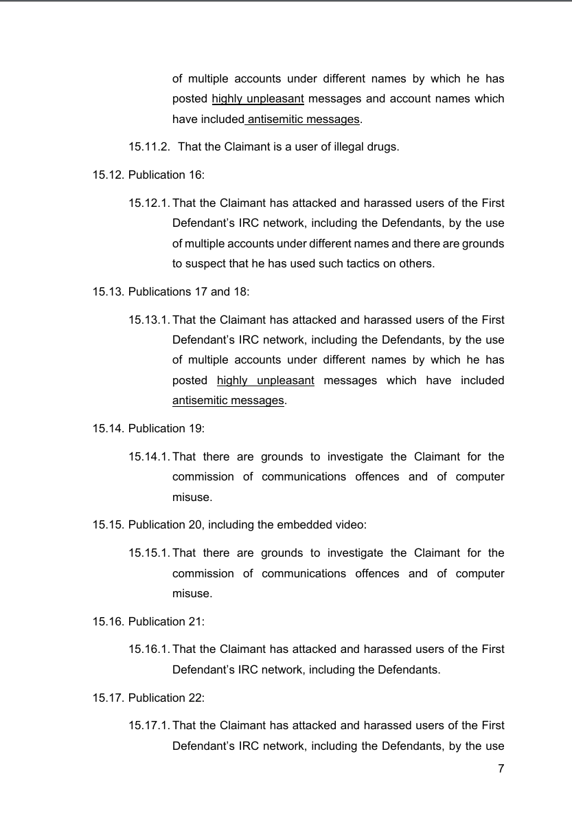 Defence and CounterClaim (DCC) 2025
