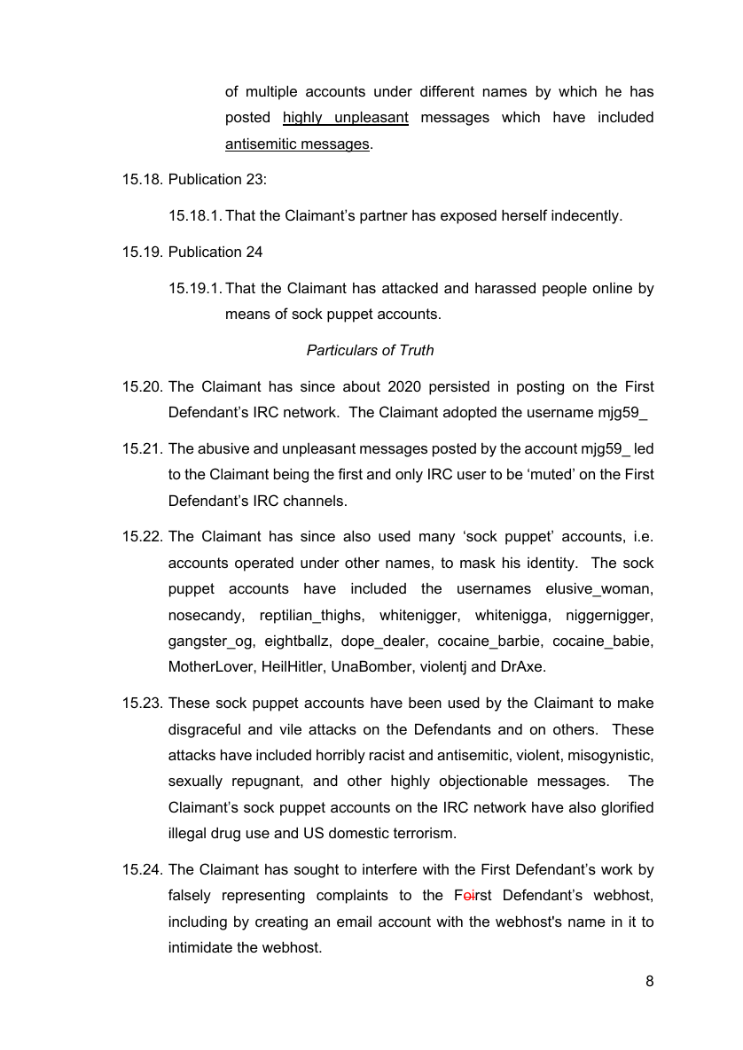 Defence and CounterClaim (DCC) 2025