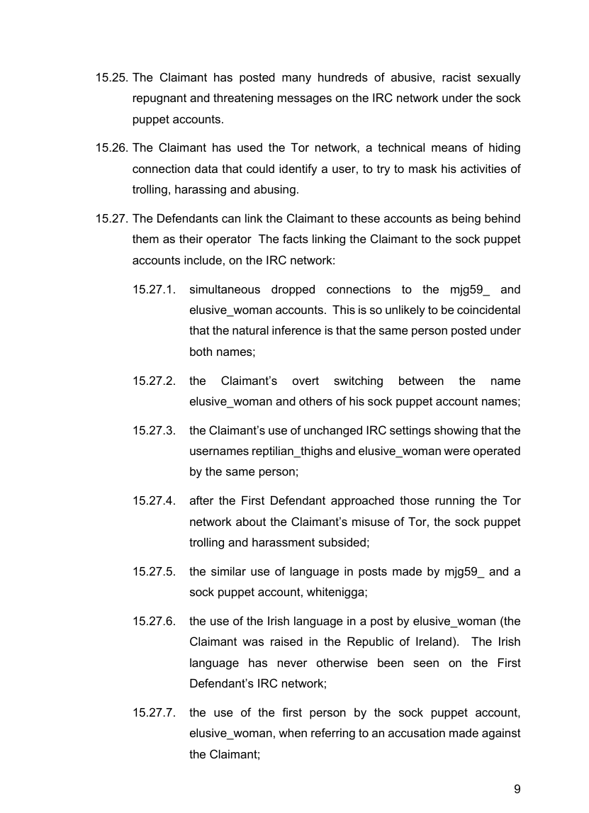 Defence and CounterClaim (DCC) 2025