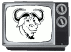 GNU on television