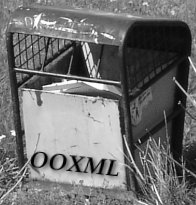OOXML on the trash can