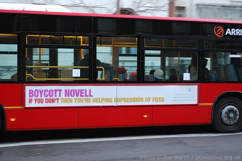 Boycott Novell bus