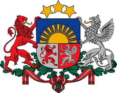 Coat of Arms of Latvia