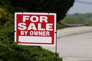 'For sale' sign