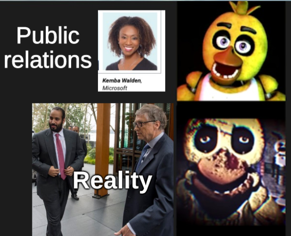 Public relations and Reality of Microsoft