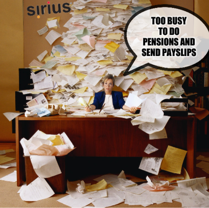 Too busy to do pensions and send payslips